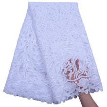 Load image into Gallery viewer, Sequins on Tulle Lace Fabric 18161-white
